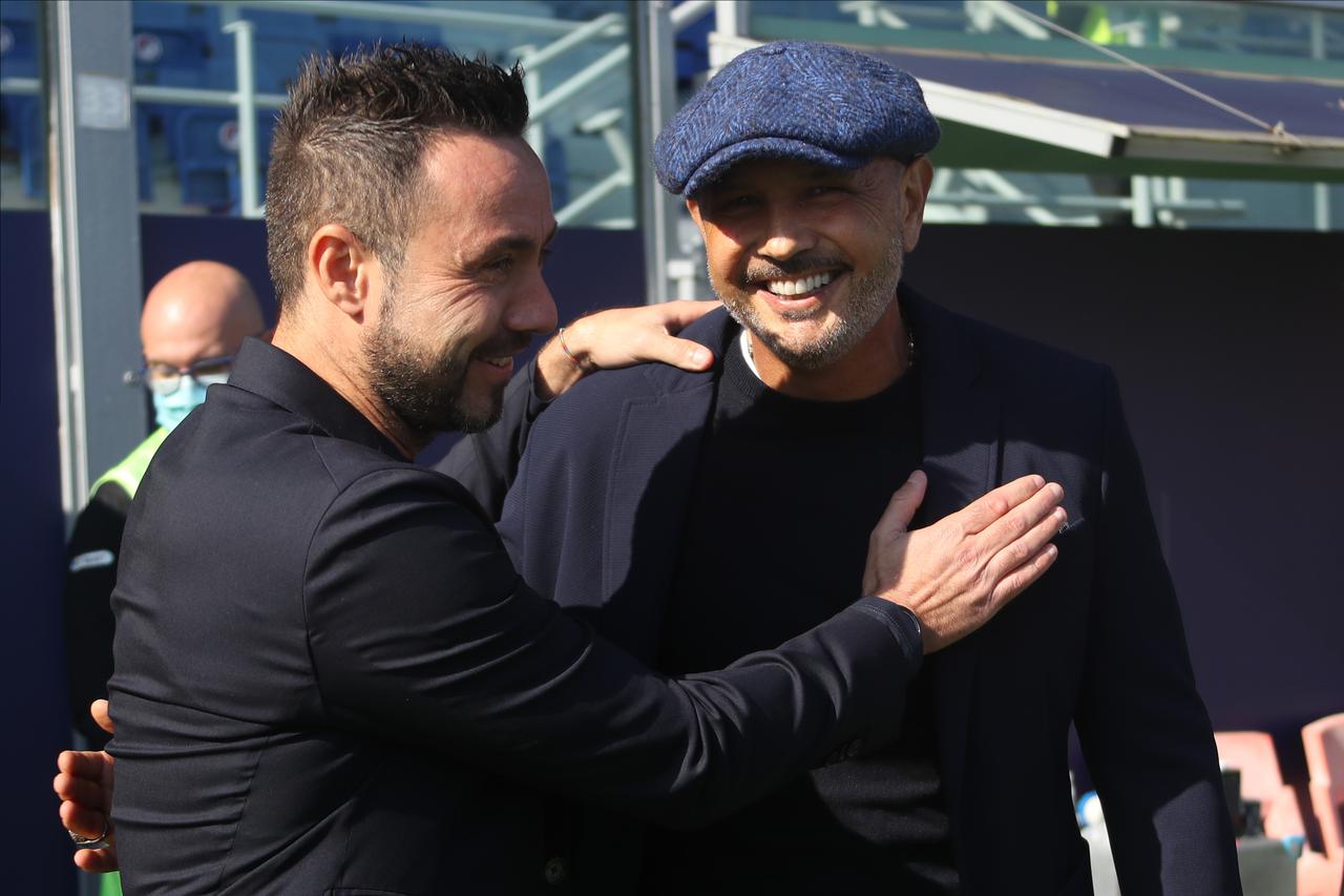 italian soccer Serie A match - Bologna vs Sassuolo