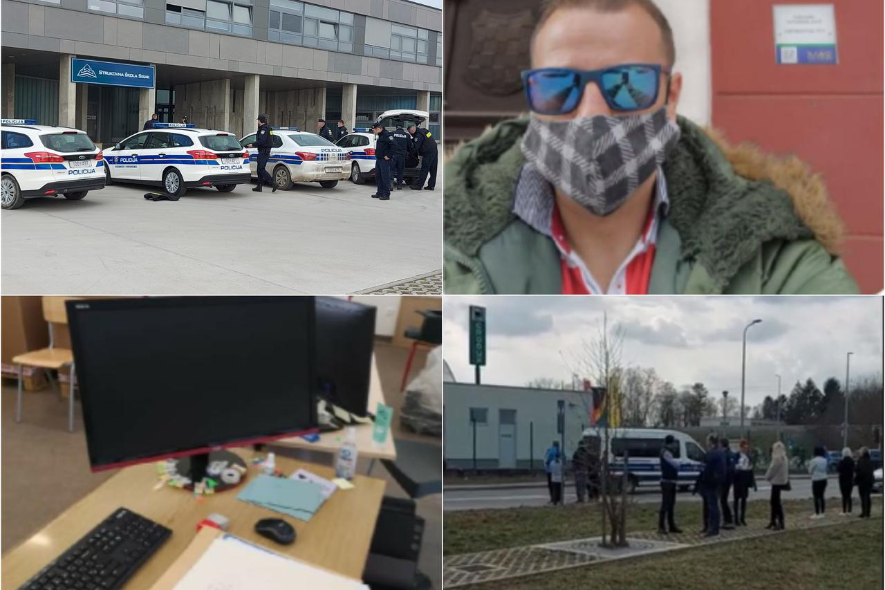 Drama u Sisku nakon što je mladić upao u zgradu županije