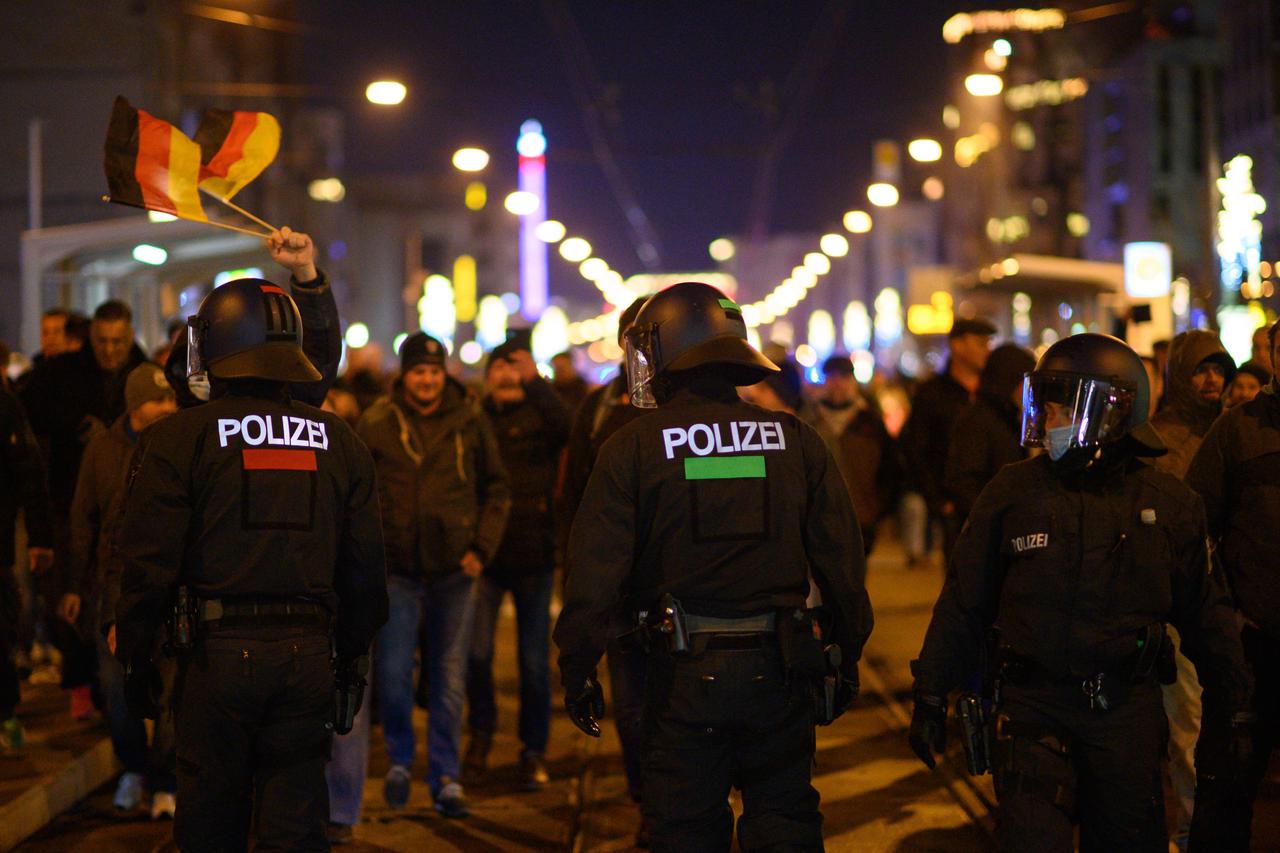 Coronavirus - Protest against corona policy in Magdeburg