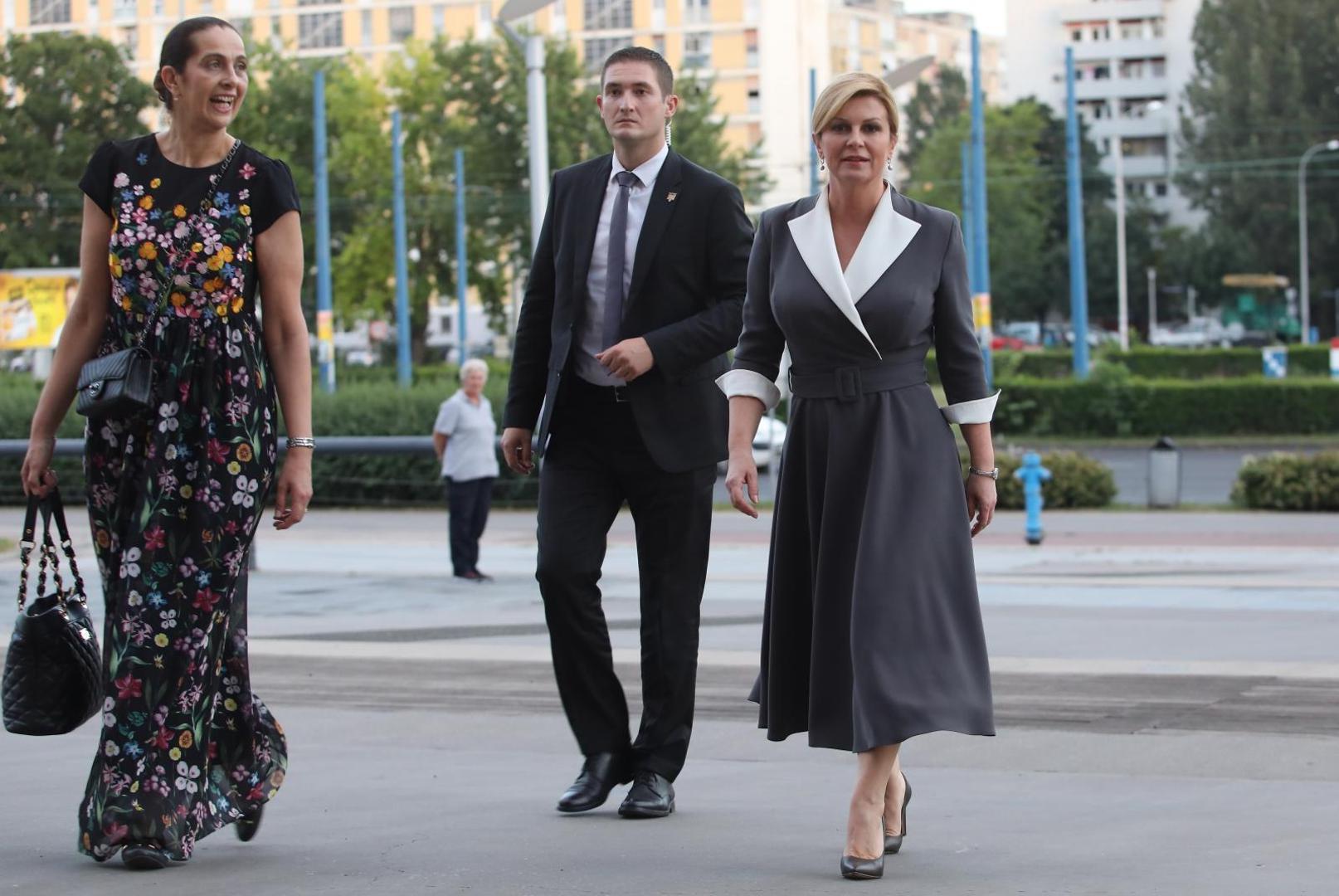 01.07.2019., Zagreb - U Muzeju suvremene umjetnosti odrzan VIP party povodom 60 godina Vecernjeg lista. Kolinda Grabar Kitarovic.
Photo: Boris Scitar/Vecernji list/PIXSELL