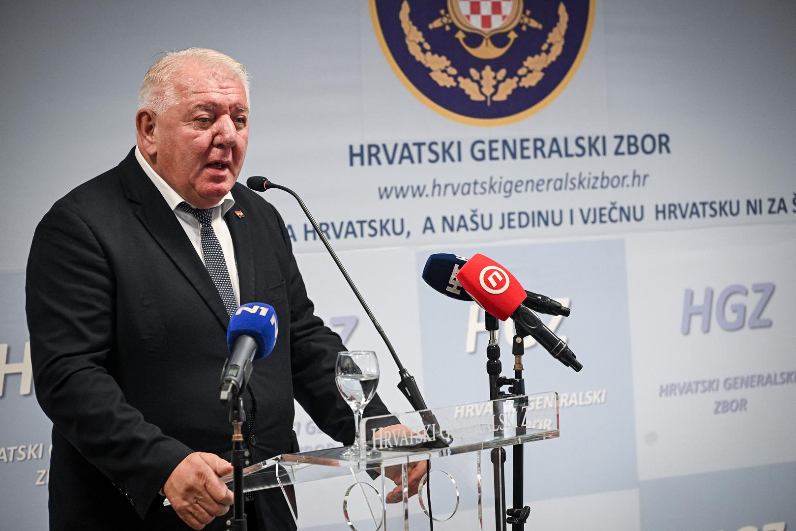 07.11.2024., Zagreb - Svecanost obiljezavanja 7. studenoga - Dana Hrvatskog generalskog zbora. Josip Djakic Photo: Josip Regovic/PIXSELL