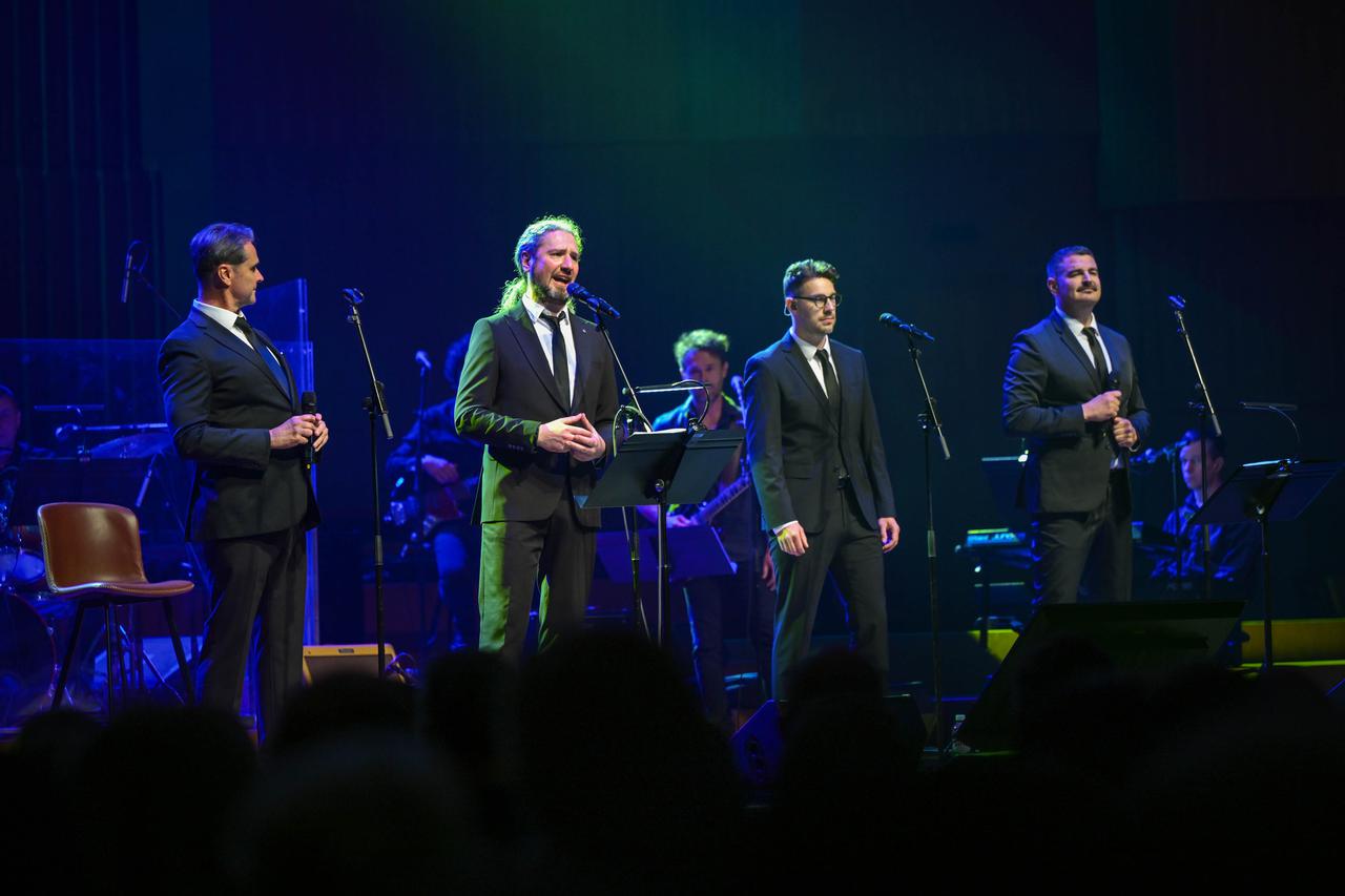 Zagreb: Koncert 4 Tenora u Lisinskom