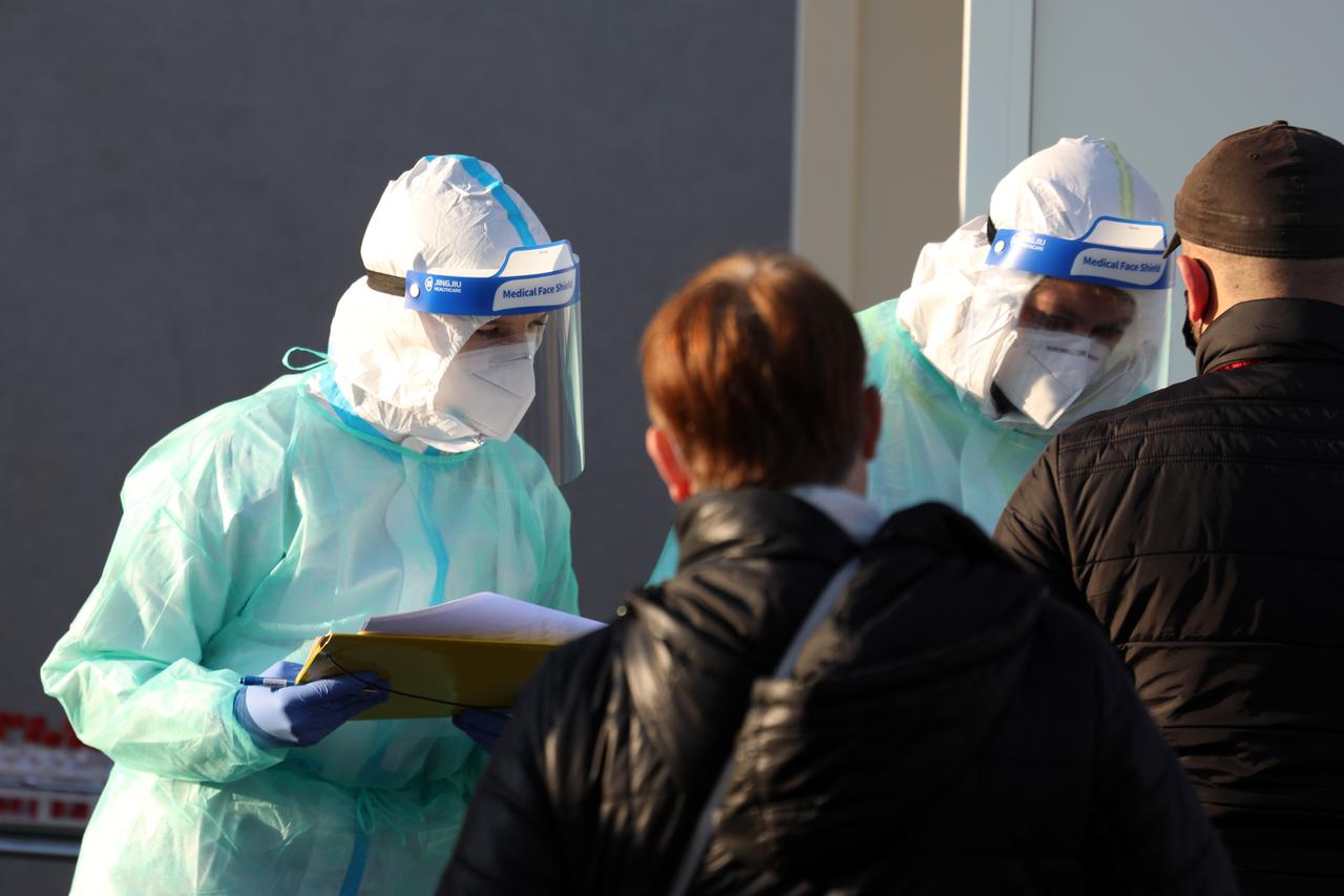 Šibenik: Testiranje građana na koronavirus