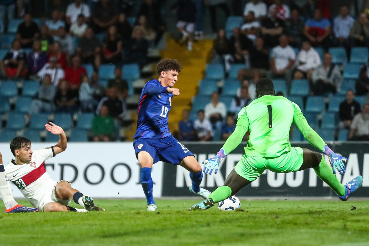 Karlovac: Kvalifikacije za Europsko U-21 prvenstvo, Hrvatska - Portugal