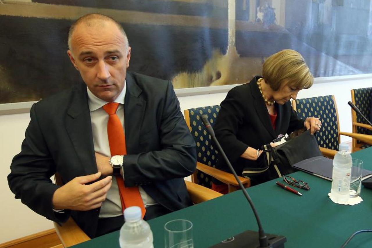 Ivan Vrdoljak i Vesna Pusić 