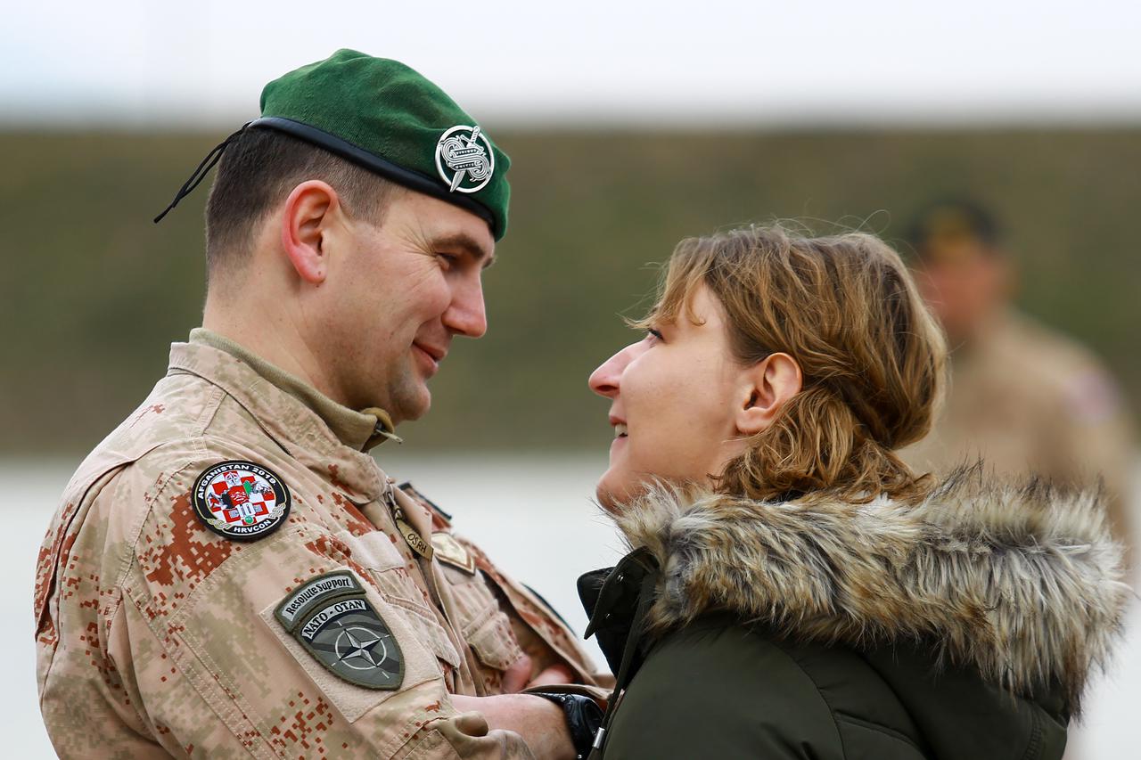 Zagreb: Ispraćaj 10. HRVCON-a u misiju Resolute Support u Afganistanu