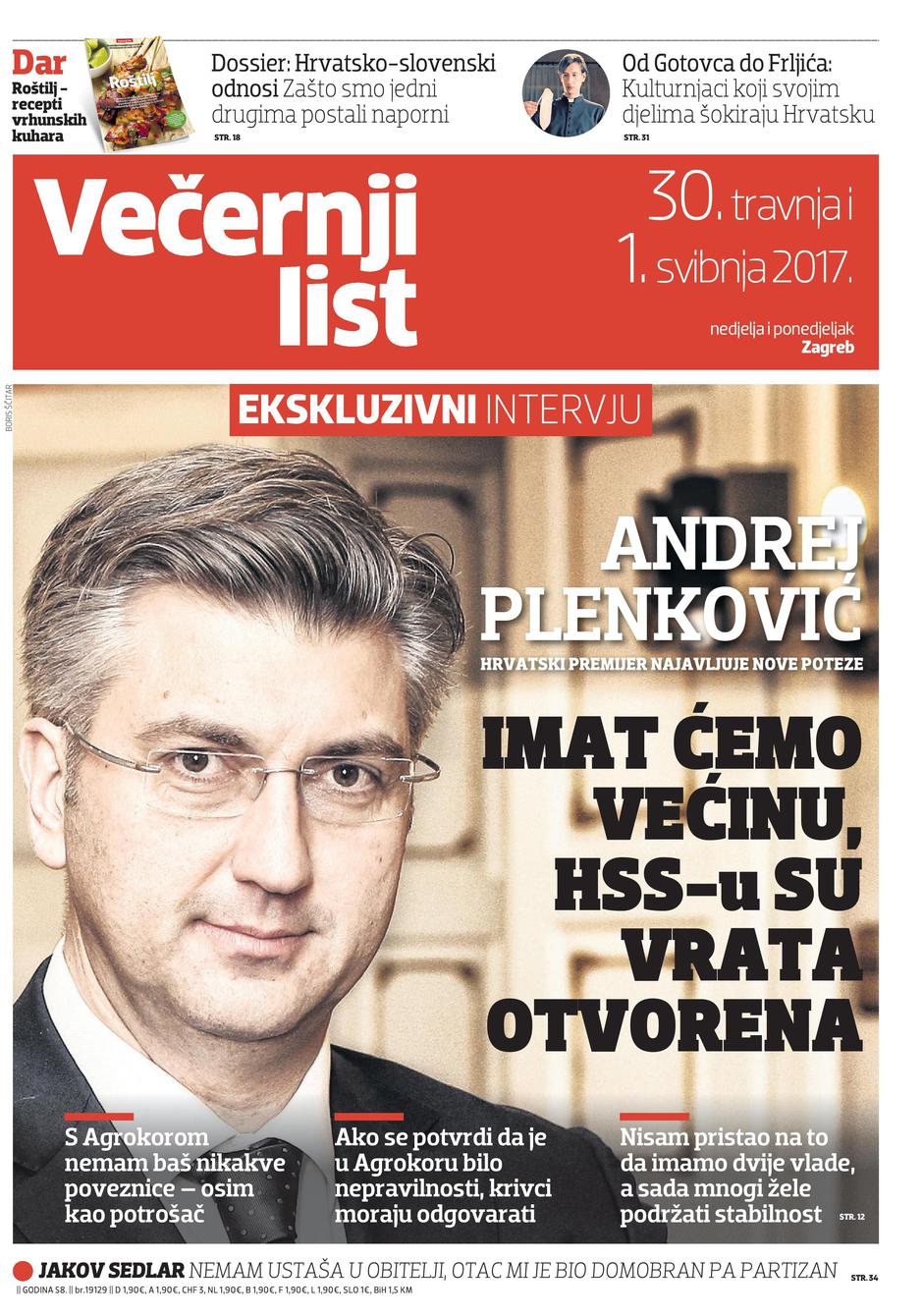 Naslovnica 30. 4. 2017.