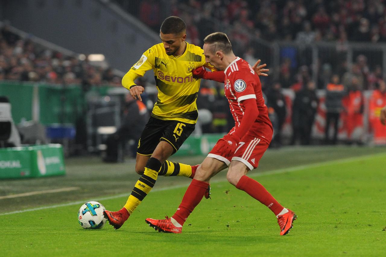 Muenchen: DFB Pokal, FC Bayern Muenchen - Borussia Dortmund