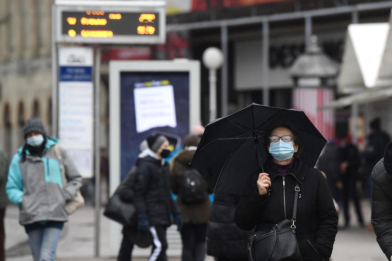 Zadnji dan turbulentne 2020. godine u centru Zagreba