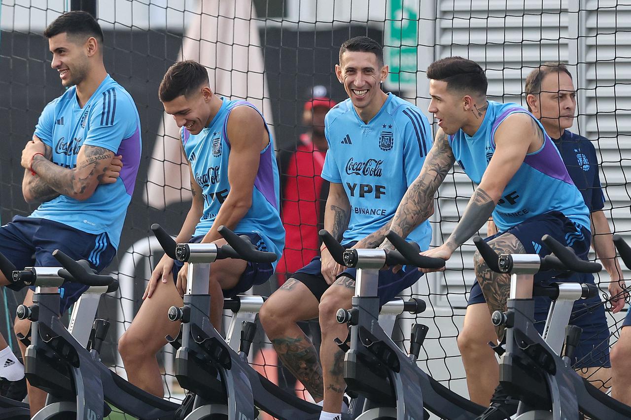 KATAR 2022 - Trening Argentinske nogometne reprezentacije