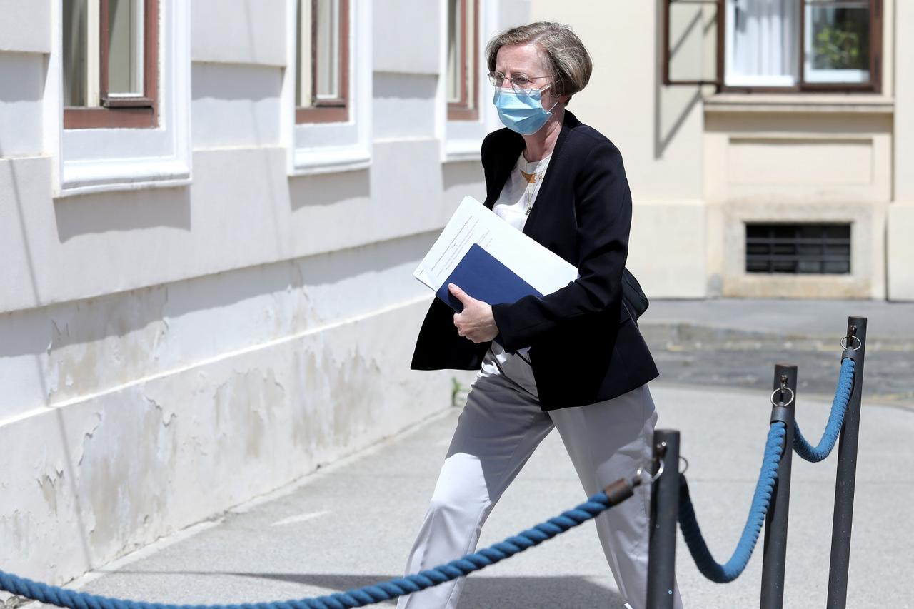 Zagreb: Alemka Markotić dolazi u banske dvore