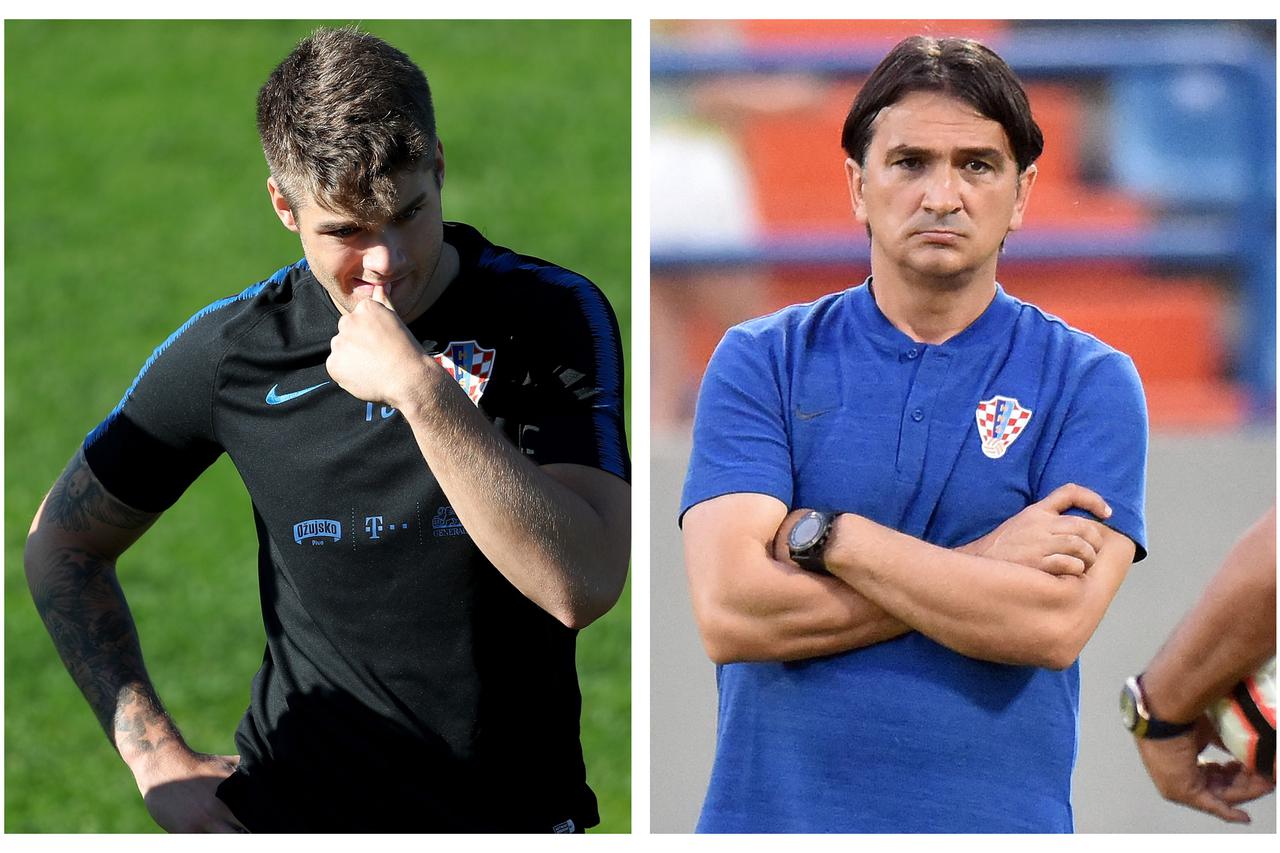 Duje Ćaleta-Car i Zlatko Dalić