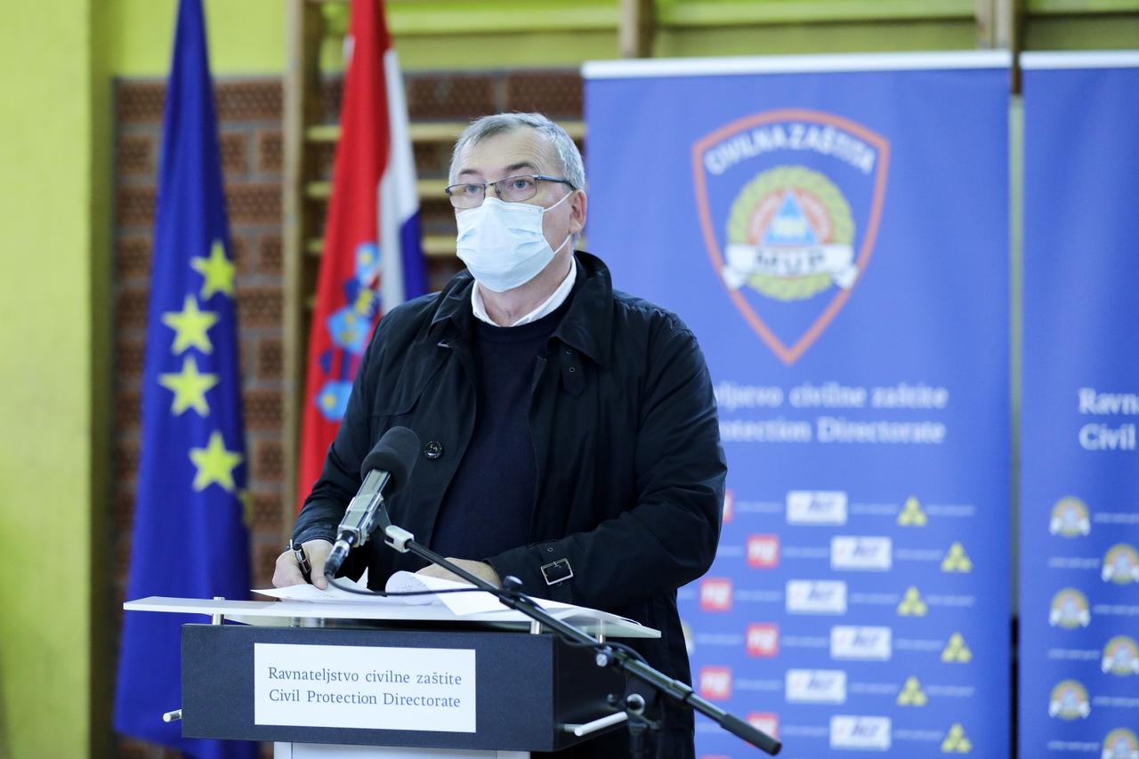 Zagreb: Nacionalni stožer za civilnu zaštitu održao konferenciju za medije