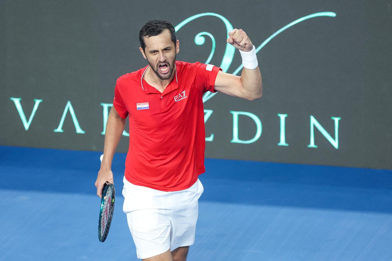 Varaždin: Davis cup, parovi, Mate Pavi? i Nikola Mekti? - August Holmgren i Johannes Ingildsen