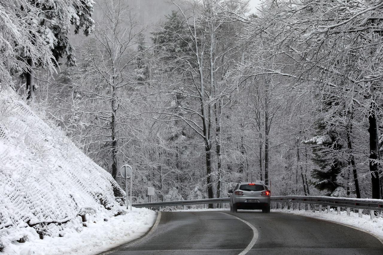 Na Platku pao snijeg