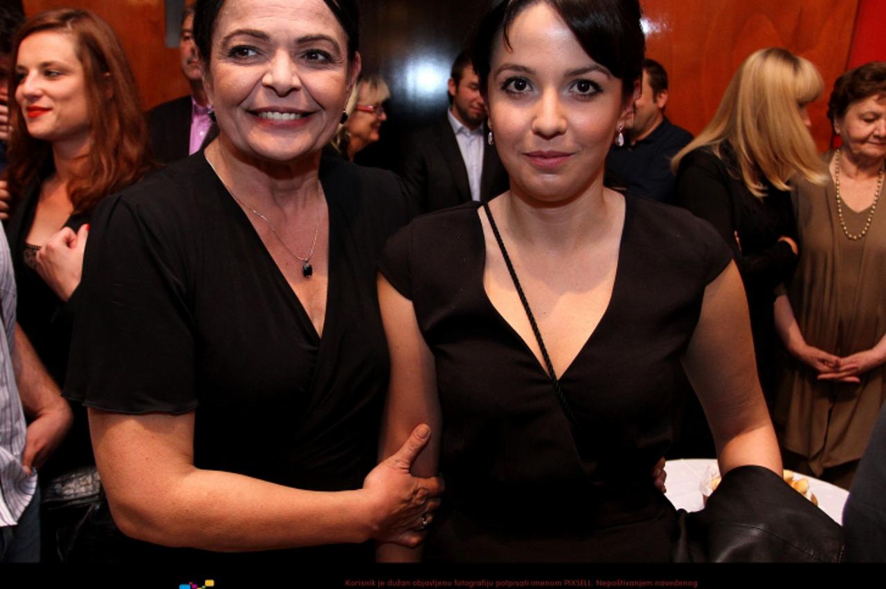 '22.09.2012., Zagreb, - U kazalistu Kerempuh, odrzala se premijera predstave Gospodje ministarke Branislava Nusica, u reziji Olivera Frljica. Elizabeta Kukic. Photo: Anto Magzan/PIXSELL'