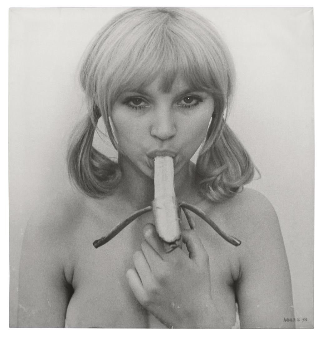 Natalia LL, Consumer art, 1972., cb fotografija, platno, 1050 × 1050 mm