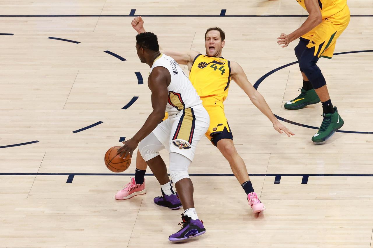 NBA: New Orleans Pelicans at Utah Jazz