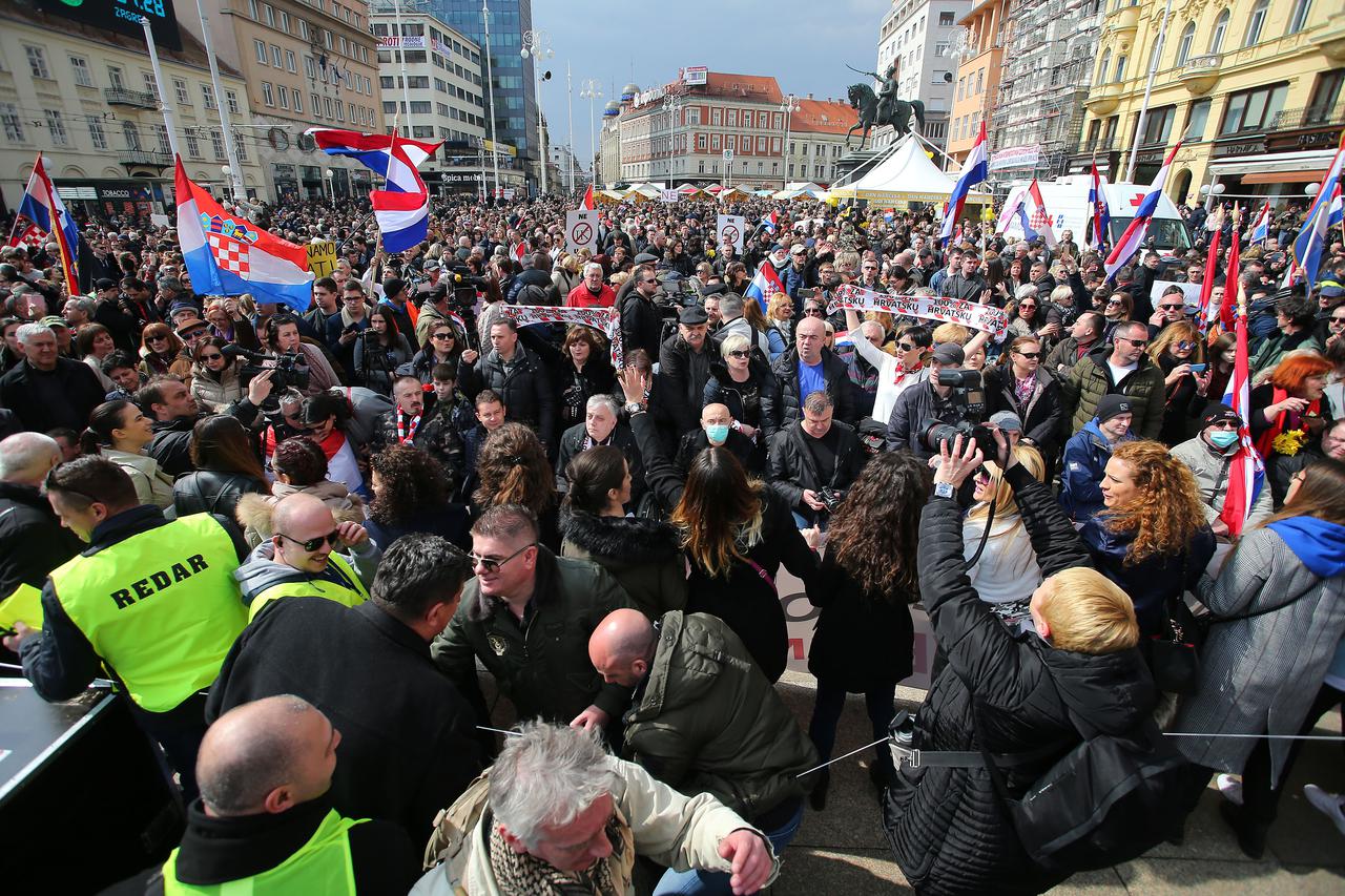 Prosvjed protiv ratifikacije Istanbulske konferencije