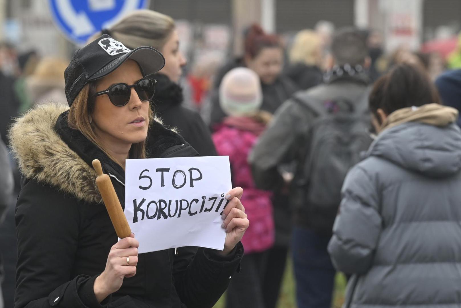 24, January, 2025, Belgrade - At 11:52, a protest was held at Rospi Cuprija in the "Stop, Serbia" campaign - 15 minutes of silence for 15 victims. Photo: M.M./ATAImages24, januar, 2025, Beograd - U 11.52 odrzan je protest kod Rospi Cuprije u akciji "Zastani, Srbijo" - 15 minuta tisine za 15 zrtava. Photo: M.M./ATAImages Photo: M.M./ATAImages/PIXSELL