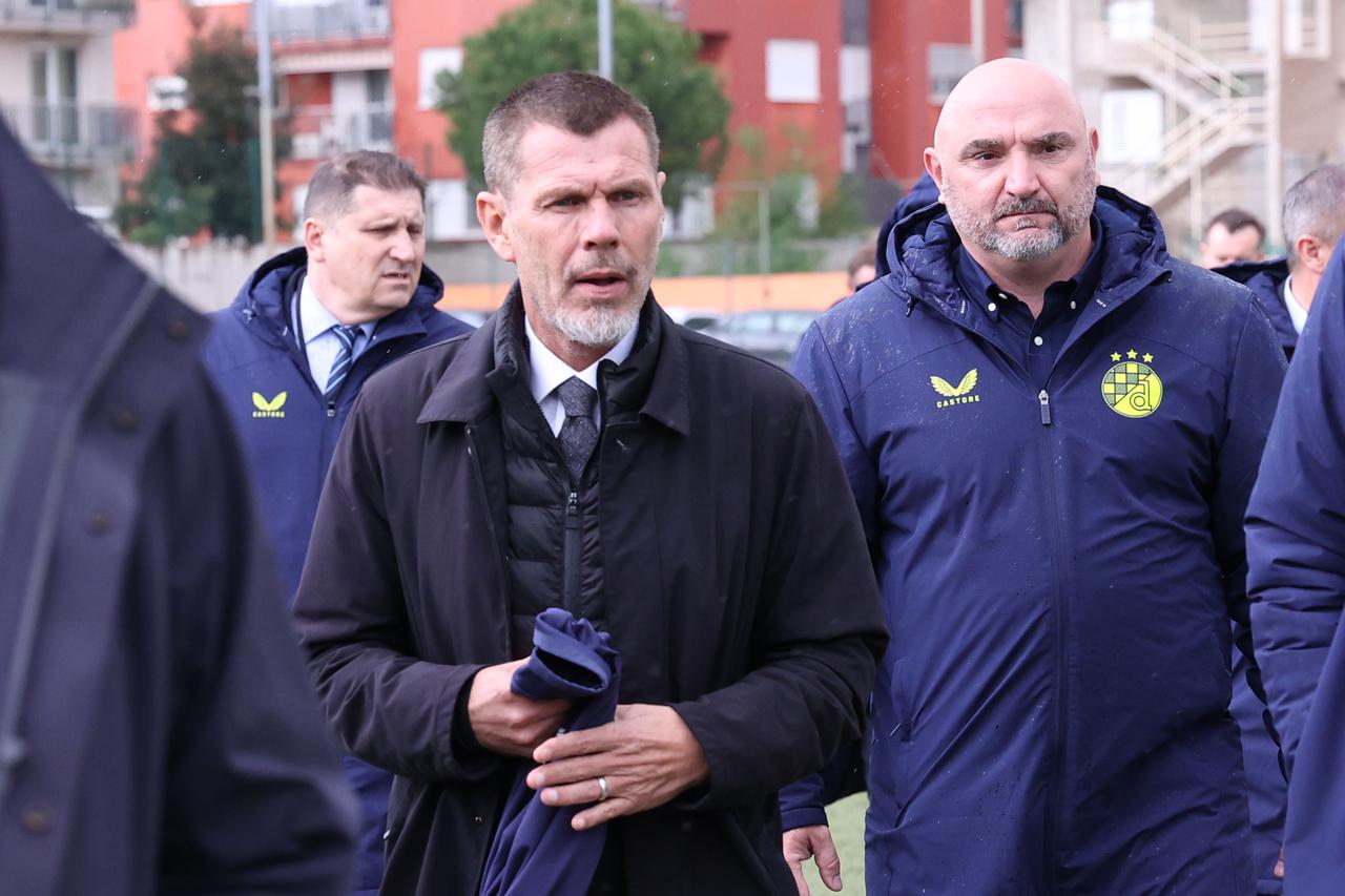 Šibenik: Zvonimir Boban, novi predsjednik Uprave GNK Dinamo, na utakmici Šibenik - Dinamo
