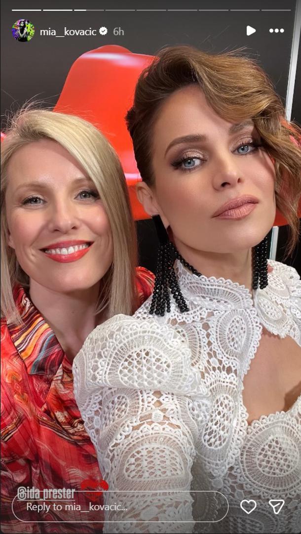 Mia Kovačić i Ida Prester iskoristile su priliku na Večernjakovoj ruži za zajednički selfie.