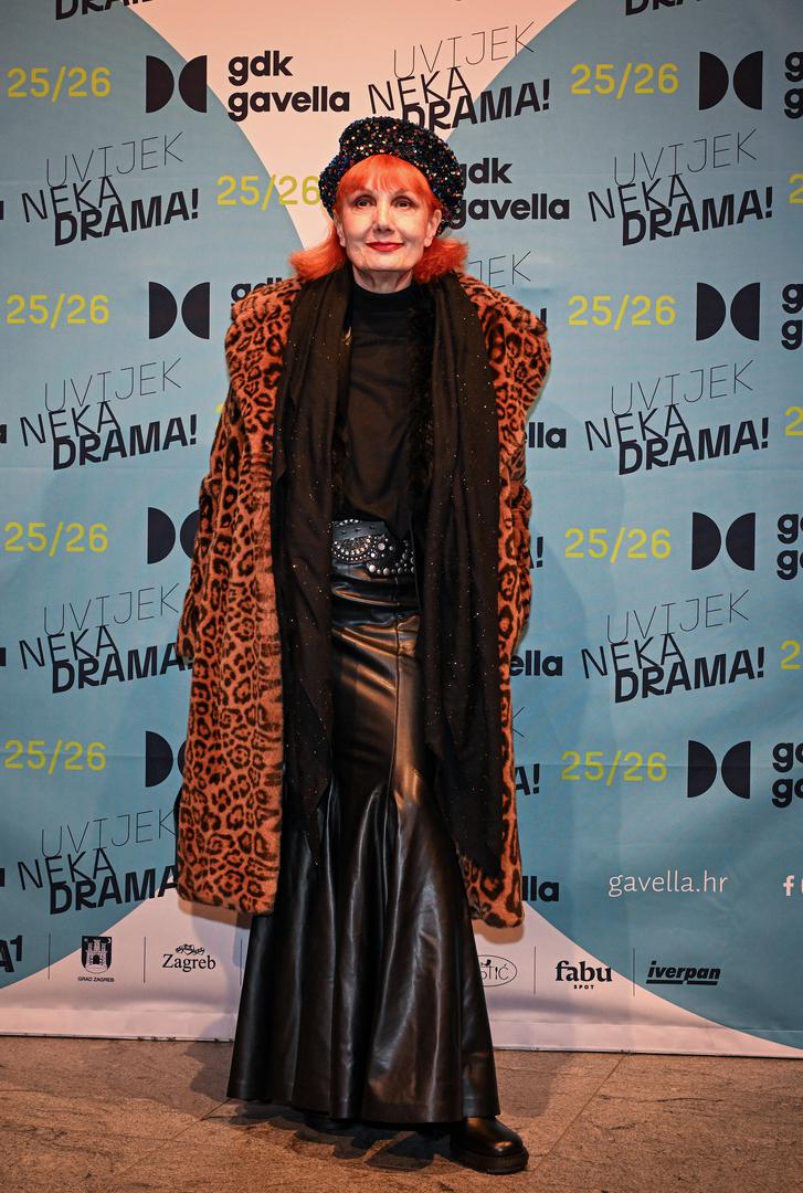 Glazbena diva Josipa Lisac.