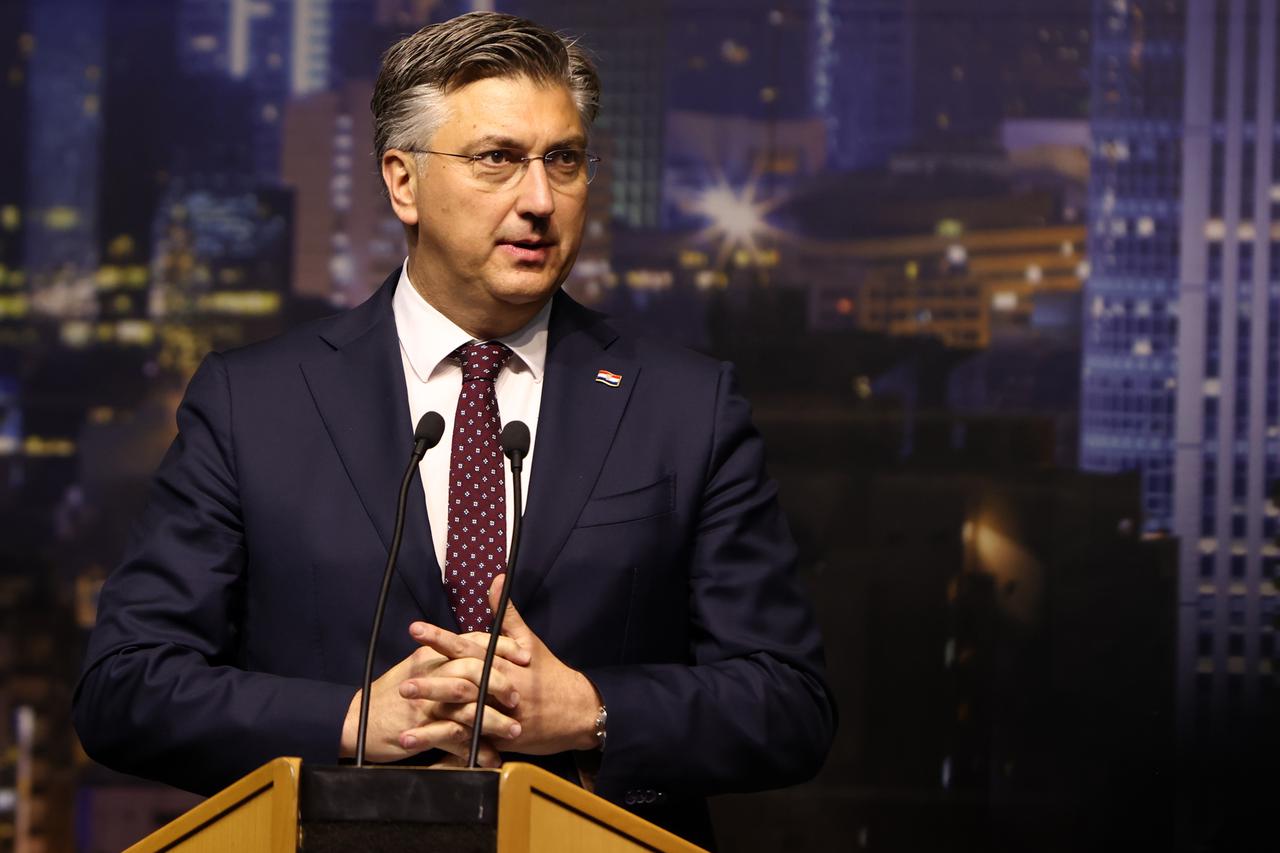 Mostar: Premijer Plenković na otvorenju 24. Međunarodnog sajma gospodarstva Mostar 2023.