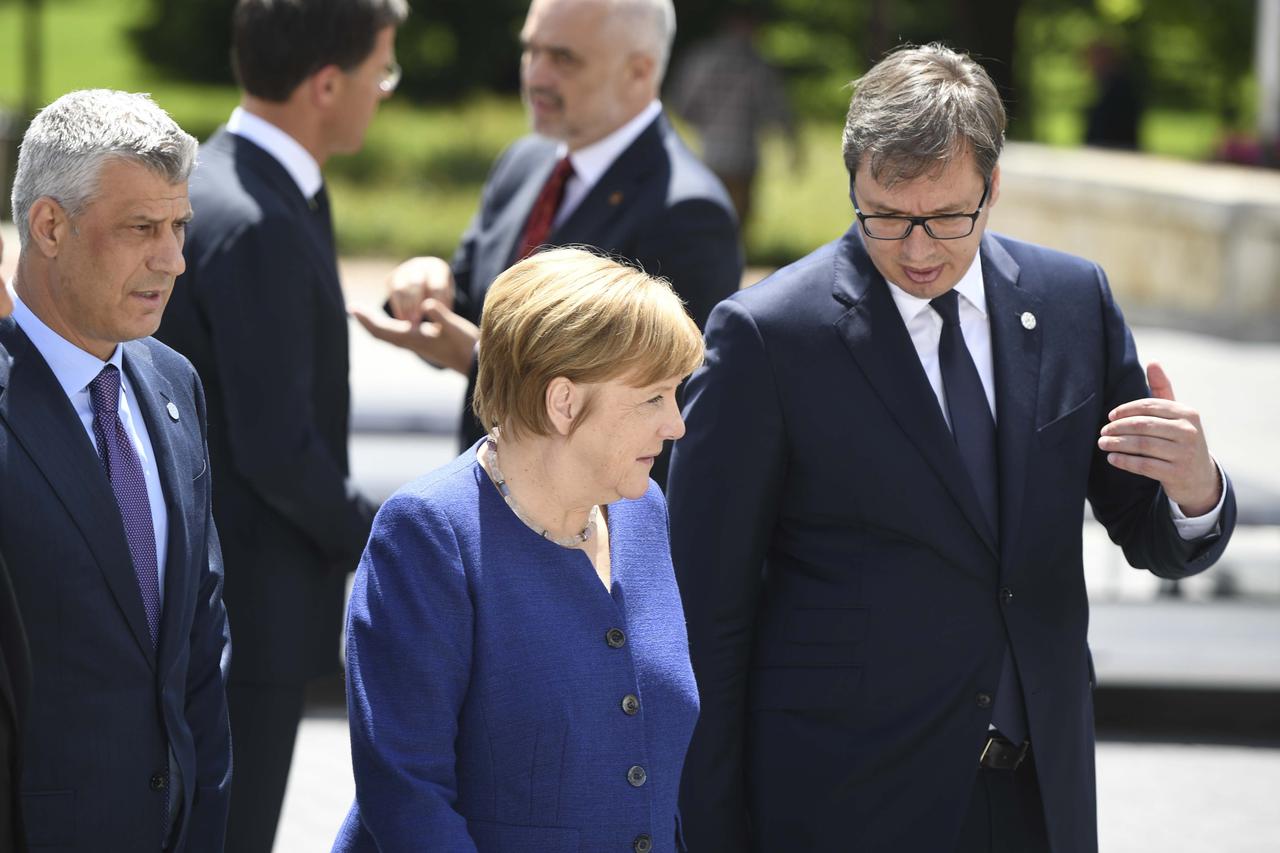 Lideri Kosova i Srbije u društvu Angele Merkel – prošlo je 1930 dana od sporazuma sklopljenog u Bruxellesu