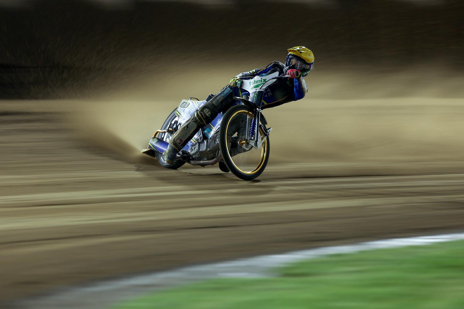 29.04.2023., Donji Kraljevec - FIM Speedway Grand Prix of Croatia 2023 na stadionu Milenium. Anders Thomsen, Danska. Cetvrto mjesto Jason Doyle, Australija. Photo: igor Kralj/PIXSELL