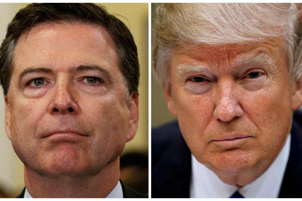 Donald Trump i James Comey