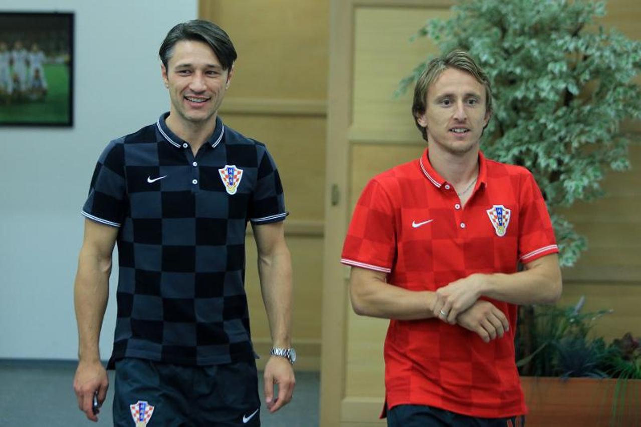 Luka Modrić i Niko Kovač