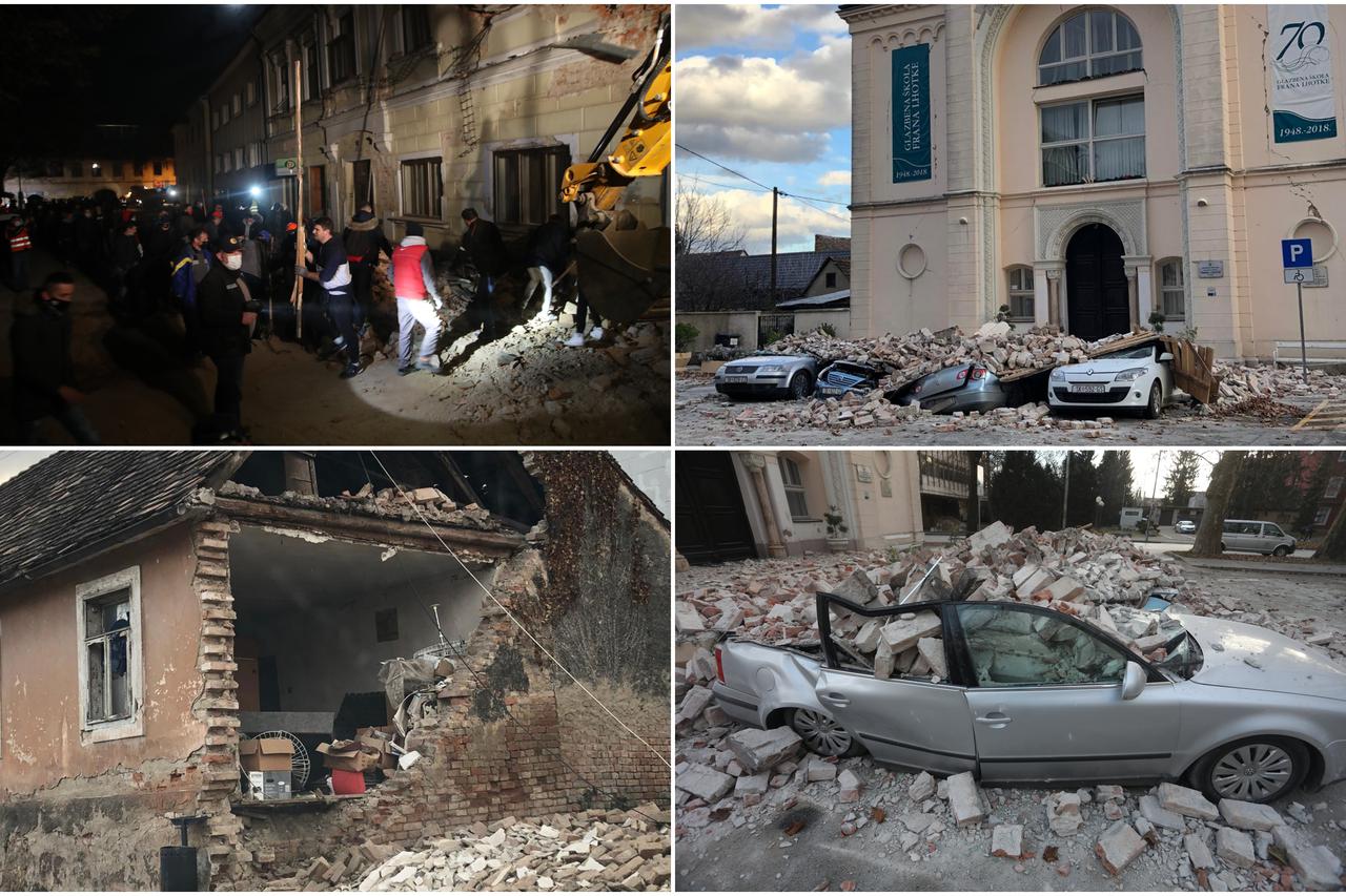 Posljedice potresa u Petrinji i Sisku