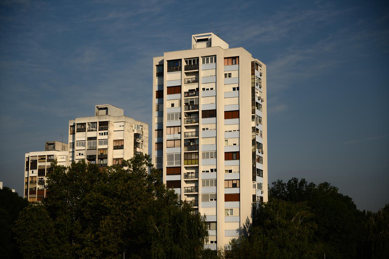 Mirno jutro u Novom Zagrebu