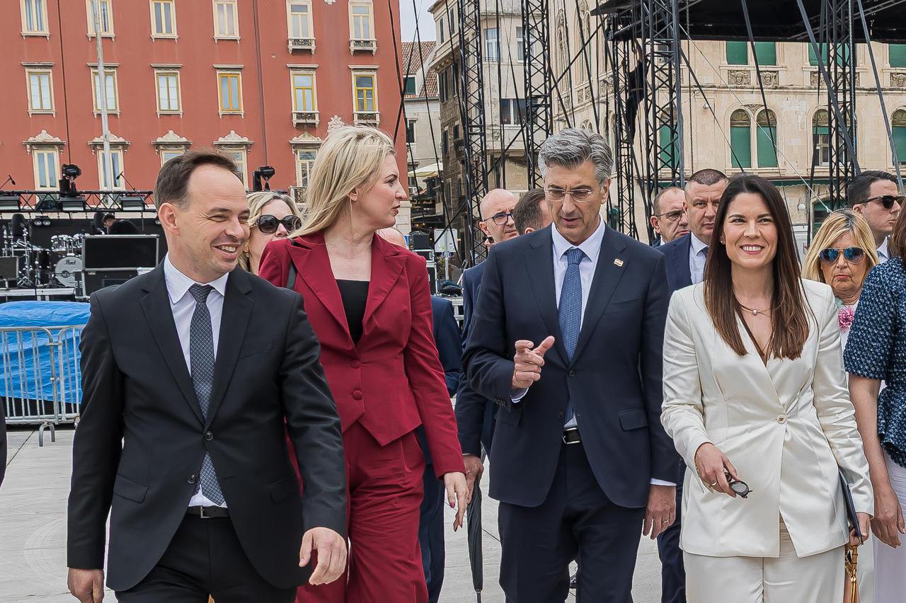 Premijer Andrej Plenković prošetao je centrom Splita