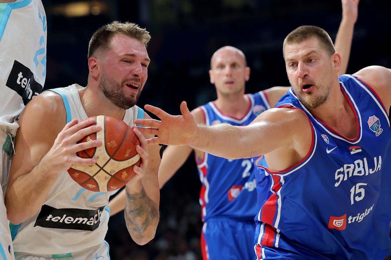 (SP)SERBIA-BELGRADE-BASKETBALL-EUROBASKET 2025-WARM-UP-SERBIA VS SLOVENIA