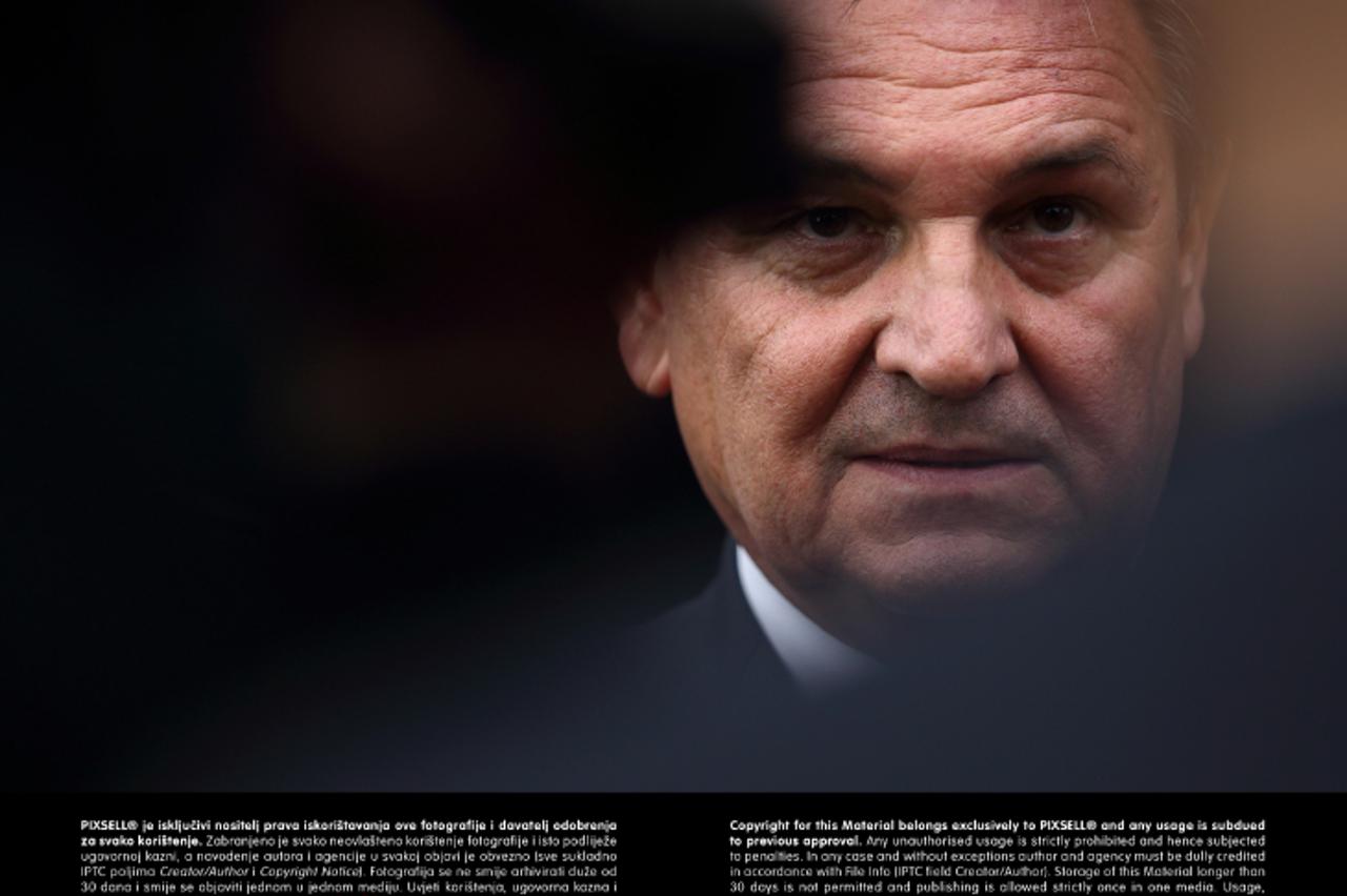 '23.10.2012., Zagreb - Prvi potpredsjednik Vlade Radimir Cacic na 20. obljetnici provedbe vozackih ispita u HAK-u.  Photo: Davor Puklavec/PIXSELL'