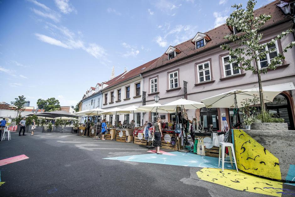 Zagreb: Svečano otvorena pješačka zona Stara Vlaška