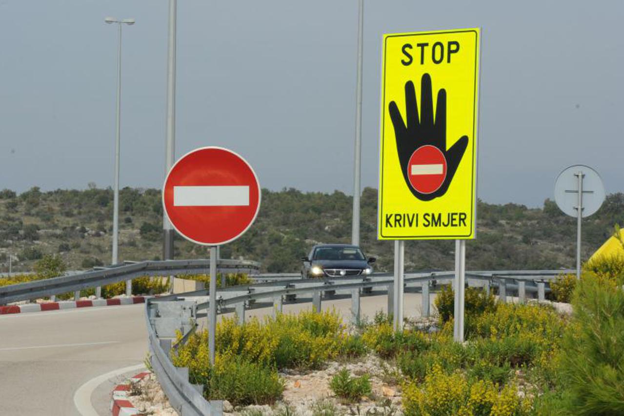 autocesta,suprotni smjer