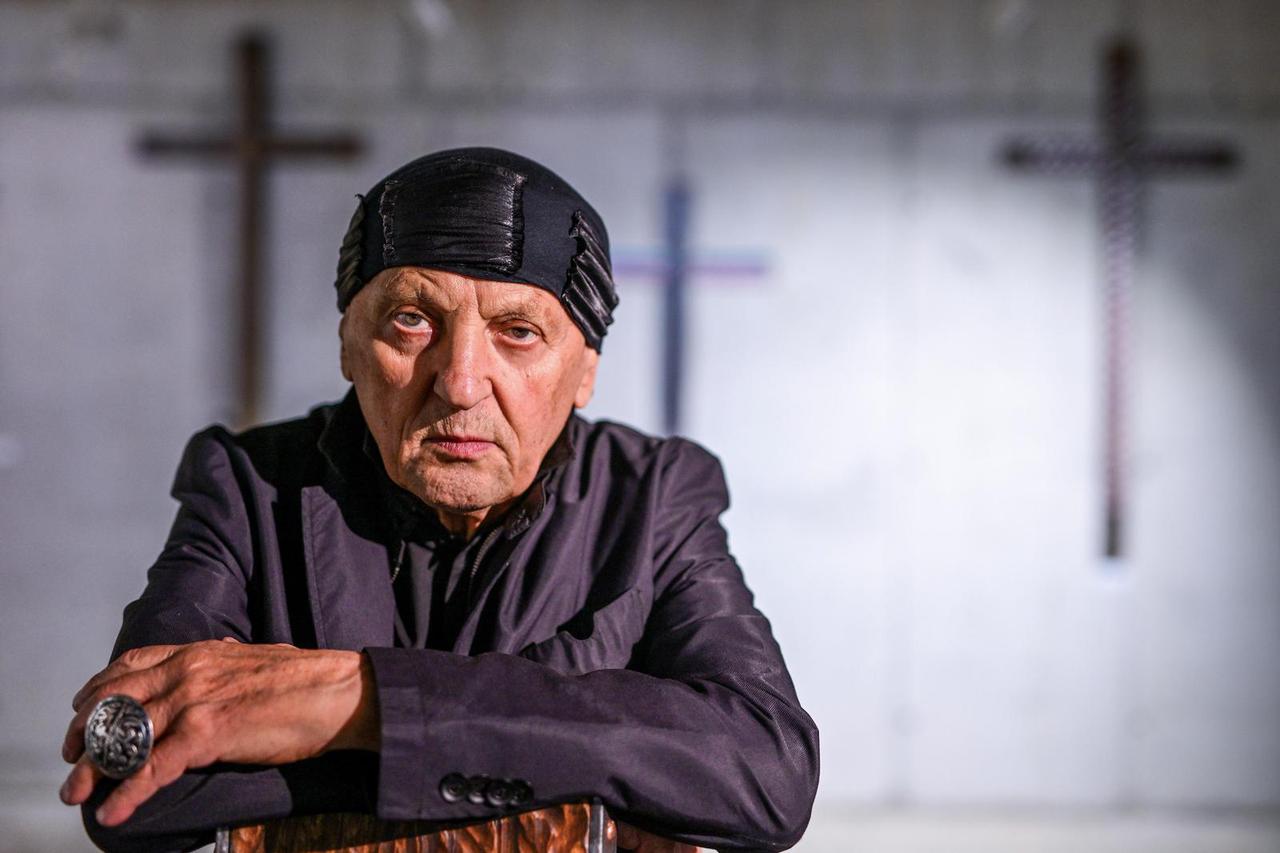 Zagreb: Župnik Željko Lovrić i Stephan Lupino koji izlaže u pastoralnom centru