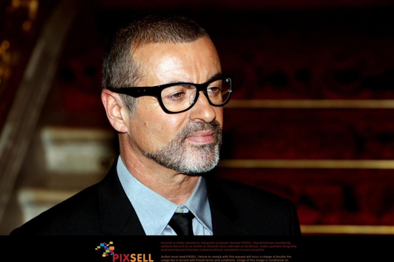 'George Michael pictured at The Royal Opera House in Covent Garden where he announced his latest tour Symphonica. Photo: Press Association/Pixsell'