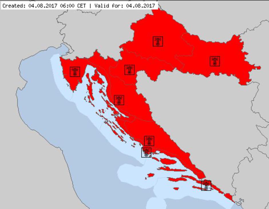 Crveni Meteoalarm