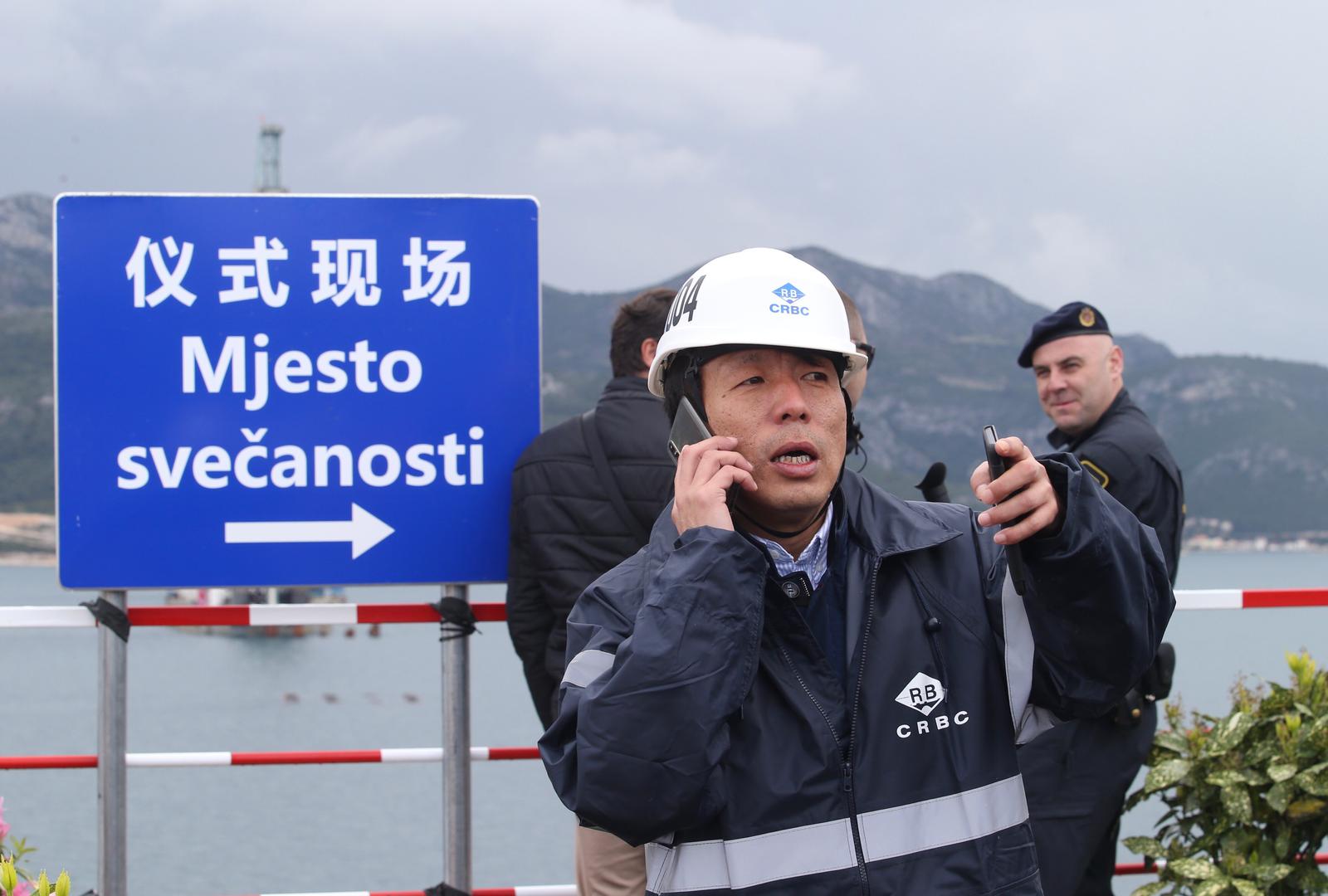 Brijesta: Pripreme uoči dolaska Andreja Plenkovića i kineskog premijera Li Keqianga na gradilište Pelješkog mosta