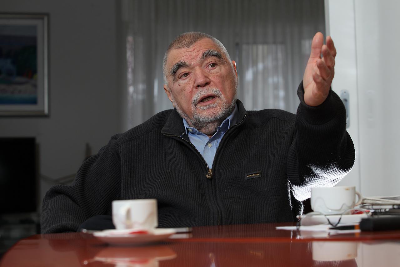 05.02.2014., Zagreb - Stjepan Mesic, bivsi predsjednik RH. Photo: Boris Scitar/Vecernji list/PIXSELL