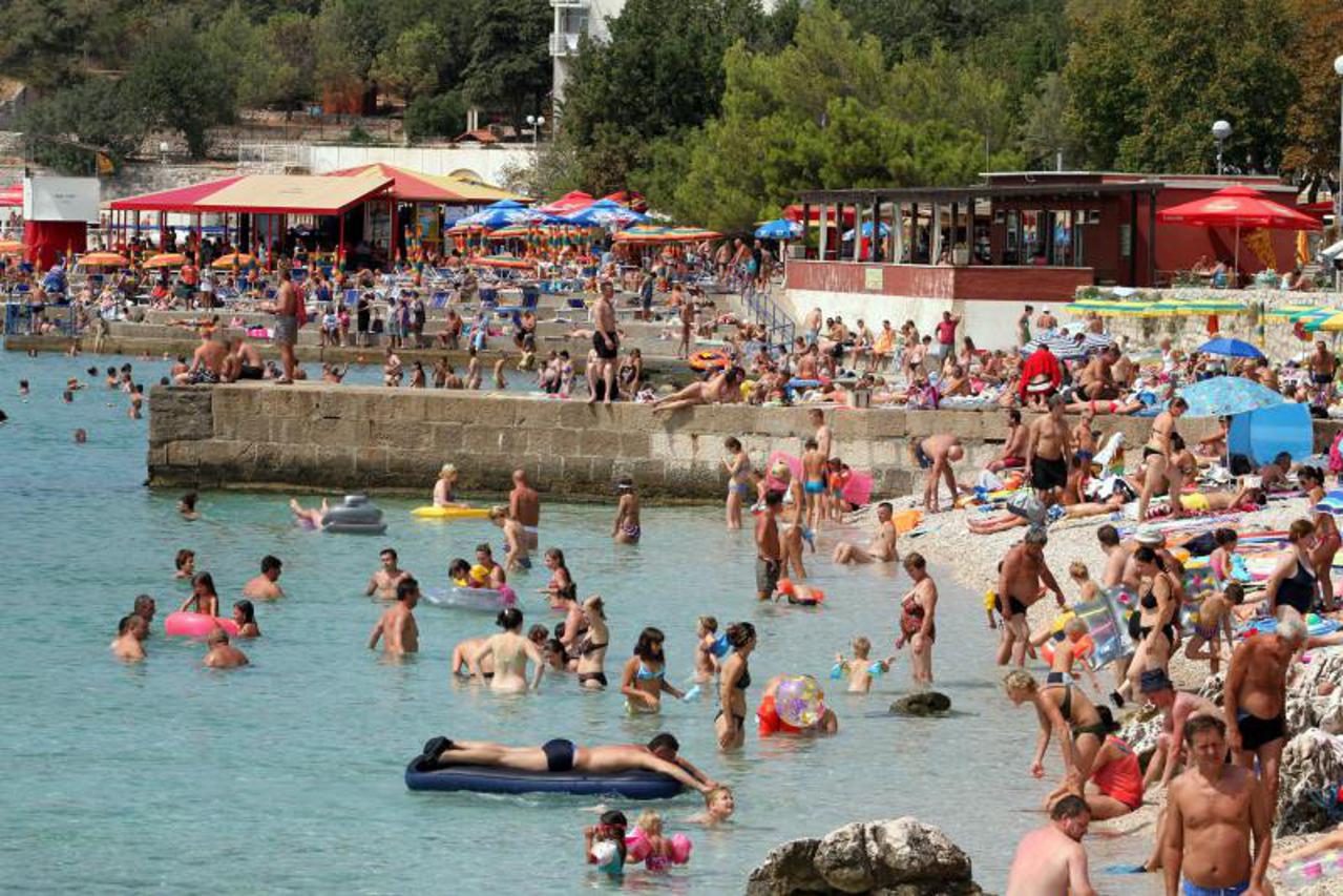 Plaža u Novom Vinodolskom