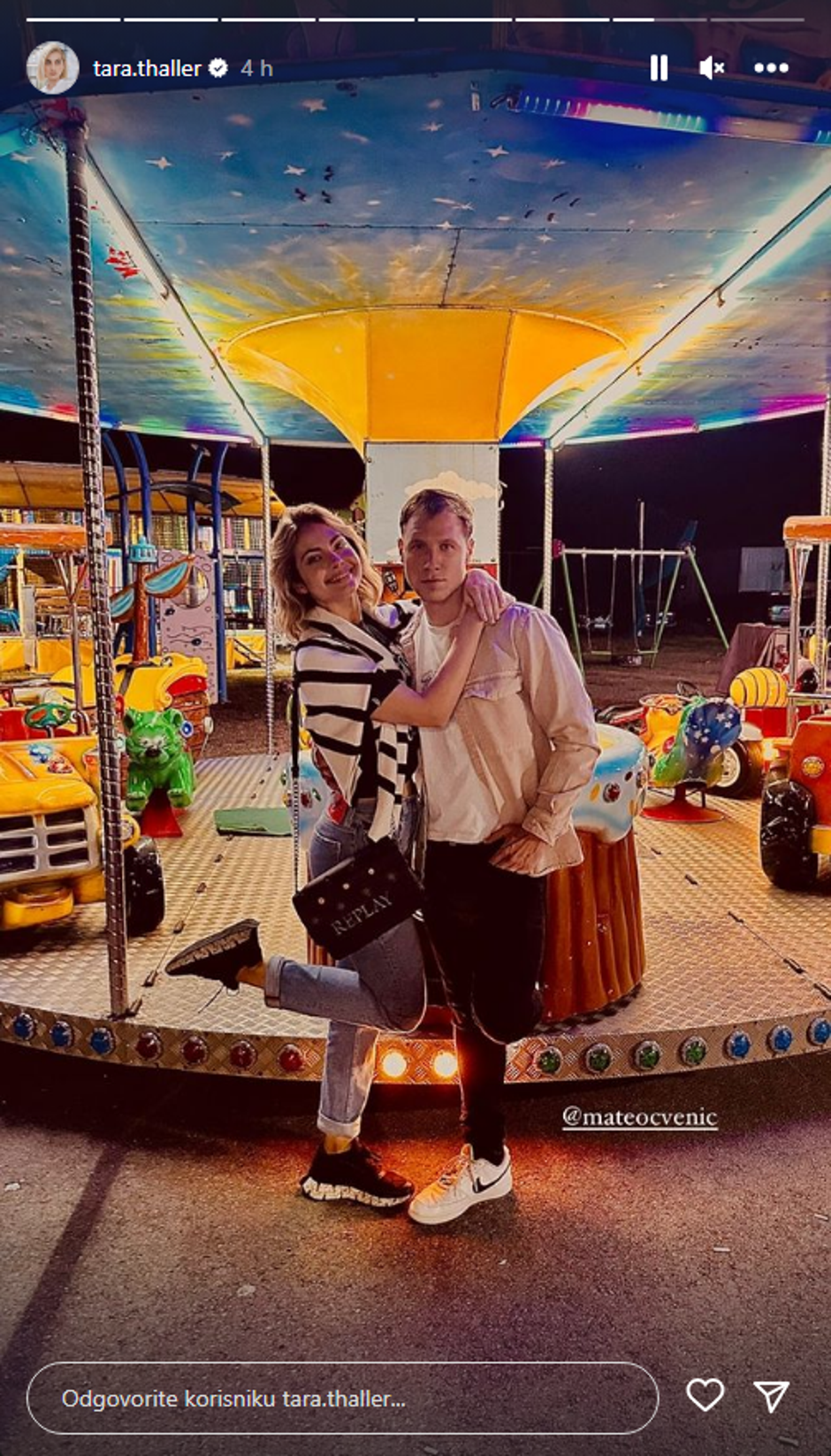 Tara Thaller i Mateo Cvenić