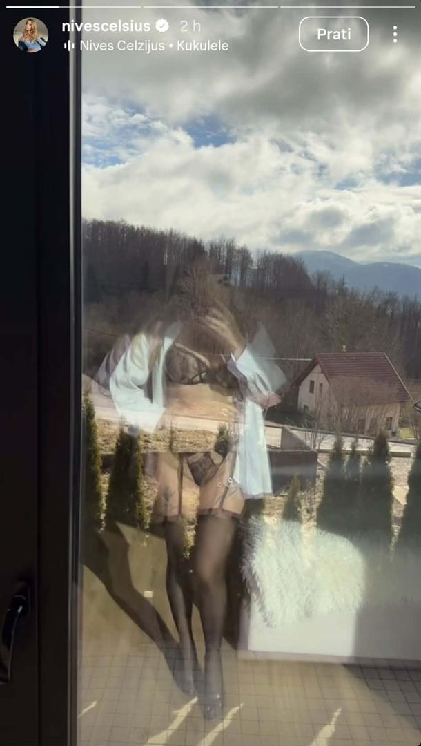 U sljedećoj priči dala je naslutiti kako je možda riječ o outfitu za snimanje novog glazbenog spota.