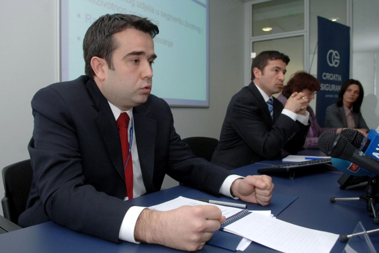 \'pos...zgb..15.03.2007. press croatia osiguranja-hrvoje vojkovic.ljerka separovic i damir mihanovic snimio: boris scitar\'