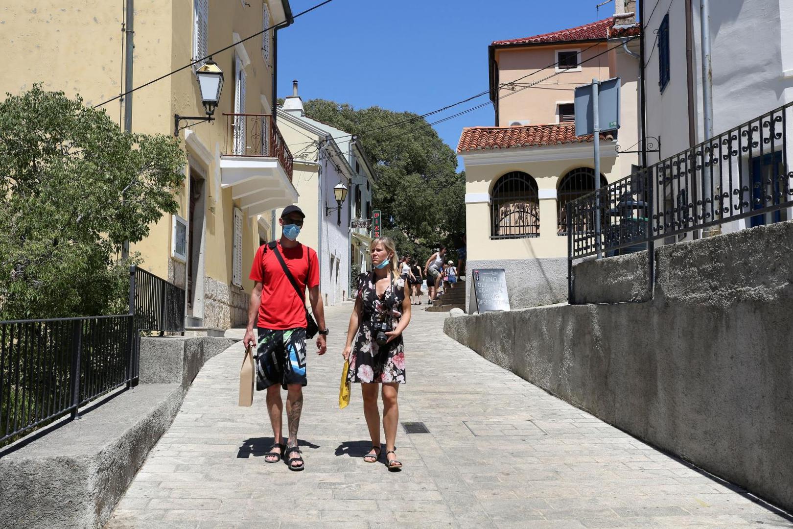 14.07.2020., Vrbnik - Turisticka patrola.
Photo: Goran Kovacic/PIXSELL