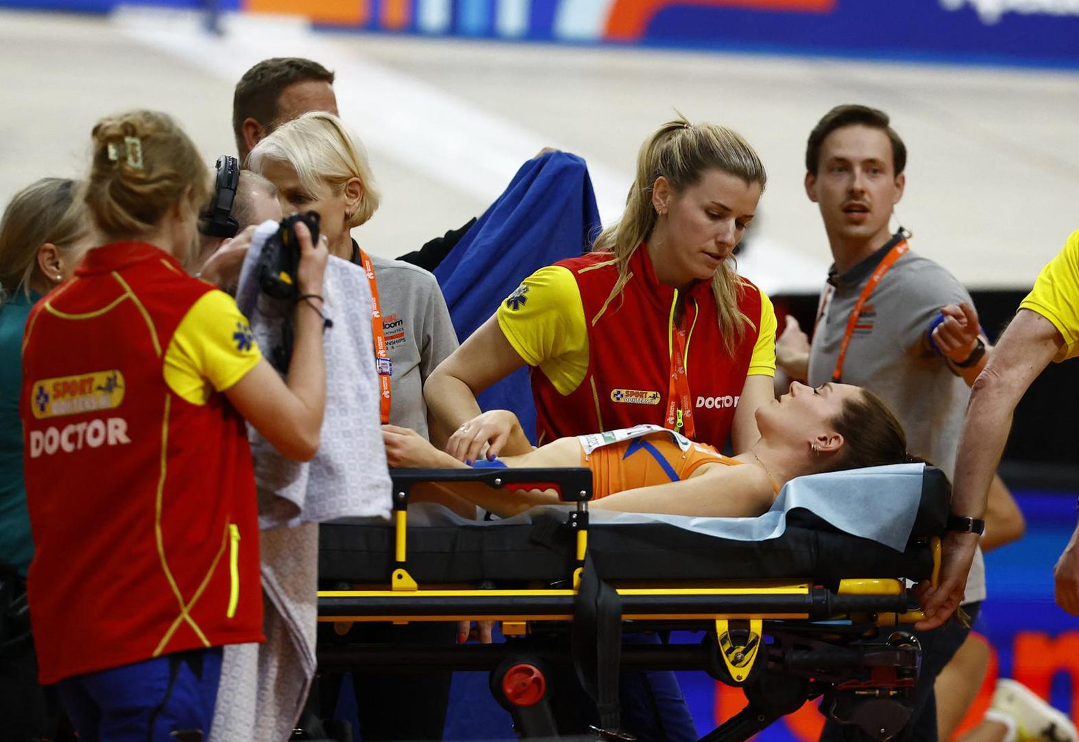 Atletičarka je odmah prebačena u bolnicu.